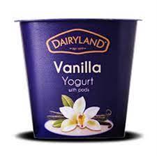Dairyland Vanilla Pods Yoghurt 150g